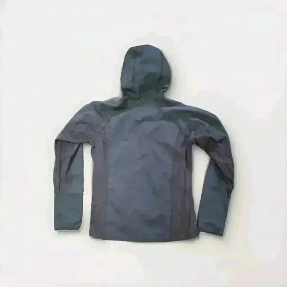 columbia jacket black softshell hooded woman size Medium 4531 - Picture 2 of 7